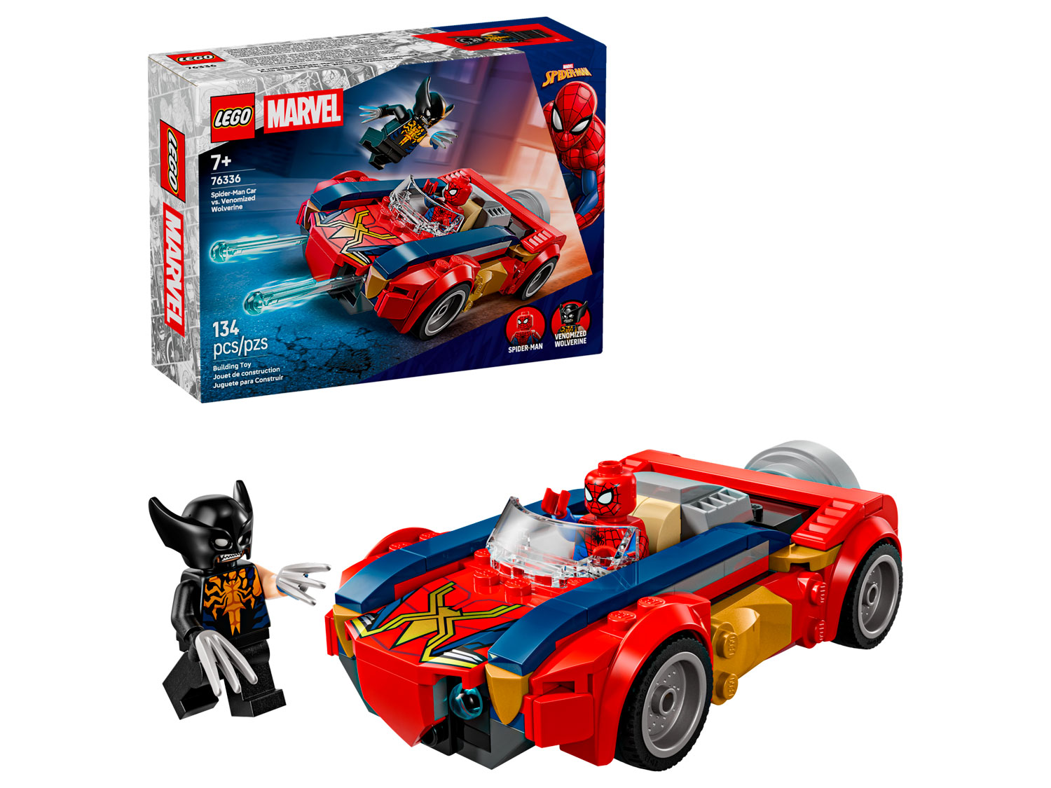 Конструктор LEGO Marvel Super Heroes Человек-паук 134 дет. - фото 1