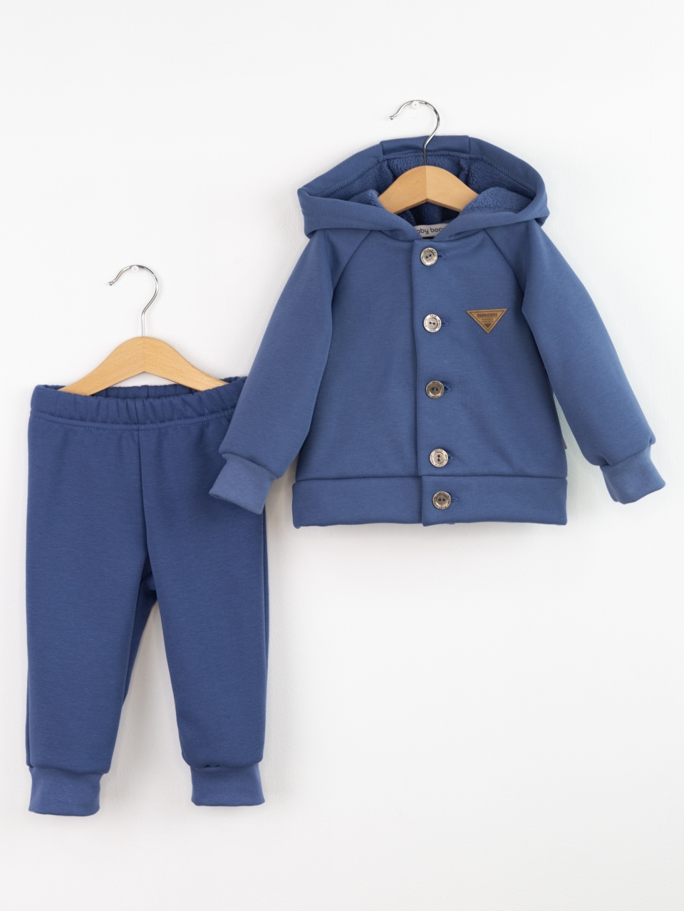 Костюм Baby boom КД561/2-Ф пуговицы индиго - фото 1