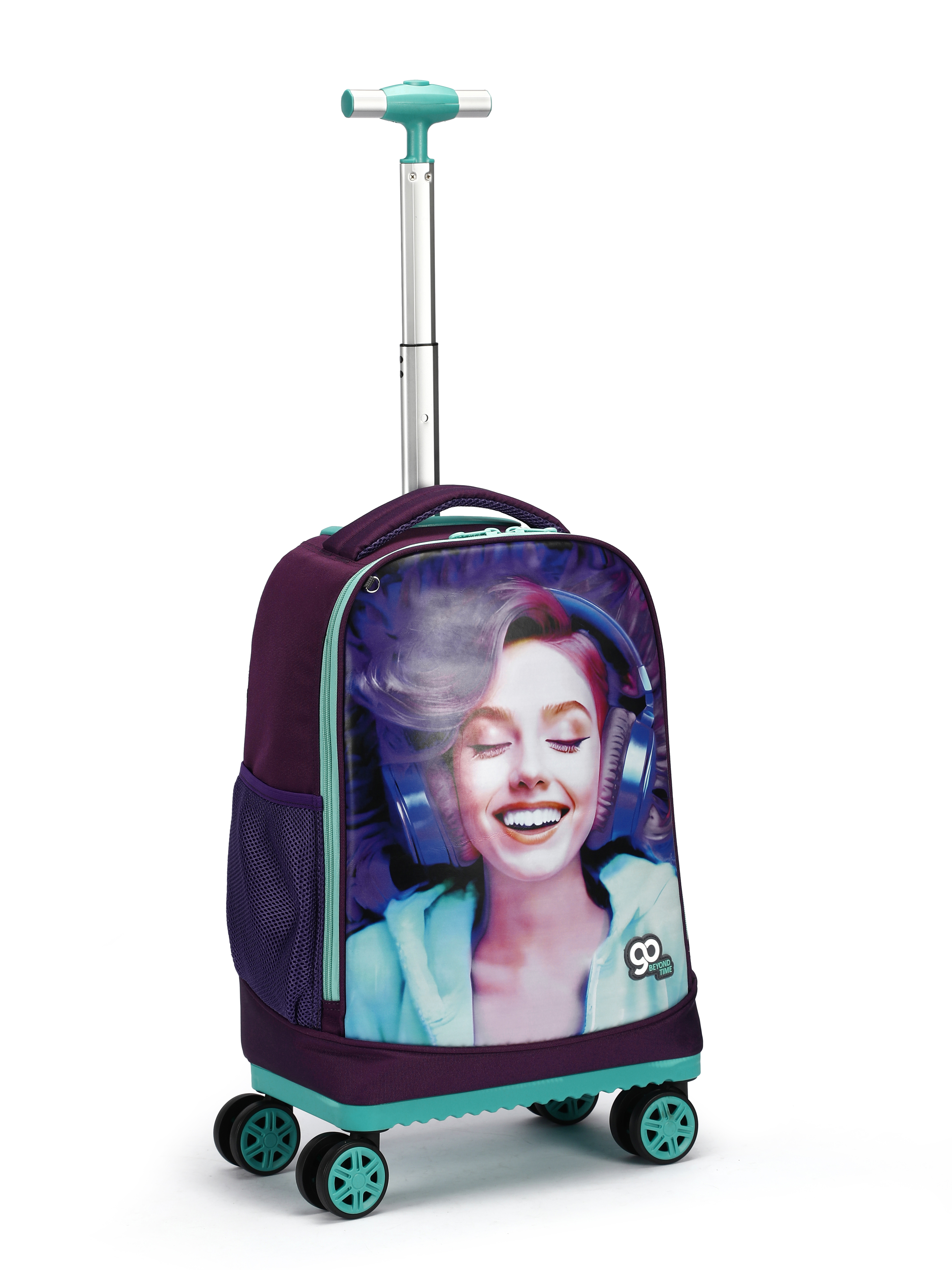 Чемодан Beyond time Девушка в наушниках - фото 8