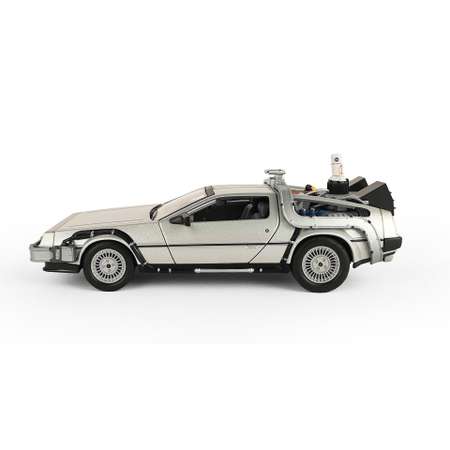 Автомобиль Welly DeLorean Назад в будущее 1:24