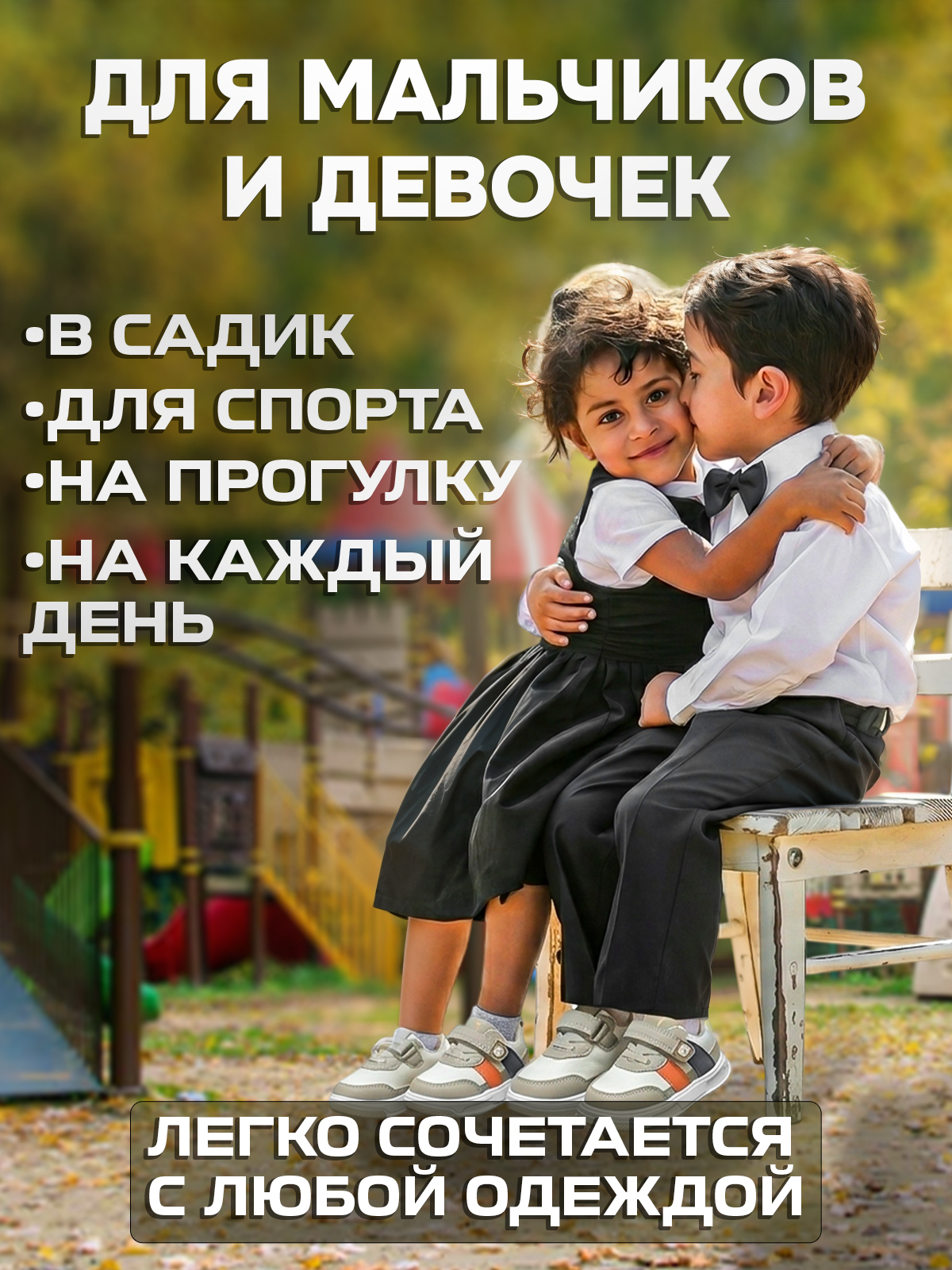 Кеды Ютоп-кроссовки детские серые цв.бежевый-молочный - фото 4