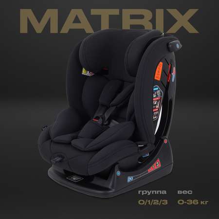 Автокресло Rant AY913 Matrix 0+/1/2/3 (0-36 кг) черный