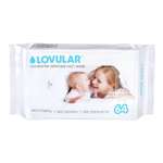 Влажные салфетки LOVULAR 64 шт.