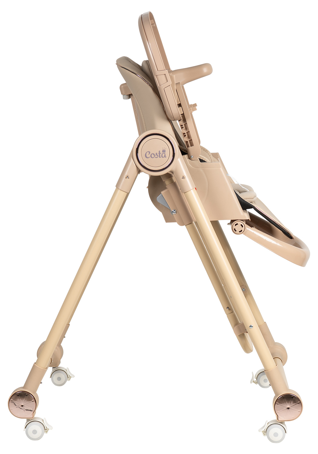 Стульчик для кормления Costa Mercy бежевый - фото 9