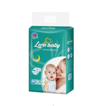 Подгузники Lera Baby ночные M 46 шт.