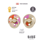 Пустышка BIBS латекс классическая от 6 мес. 2 шт.