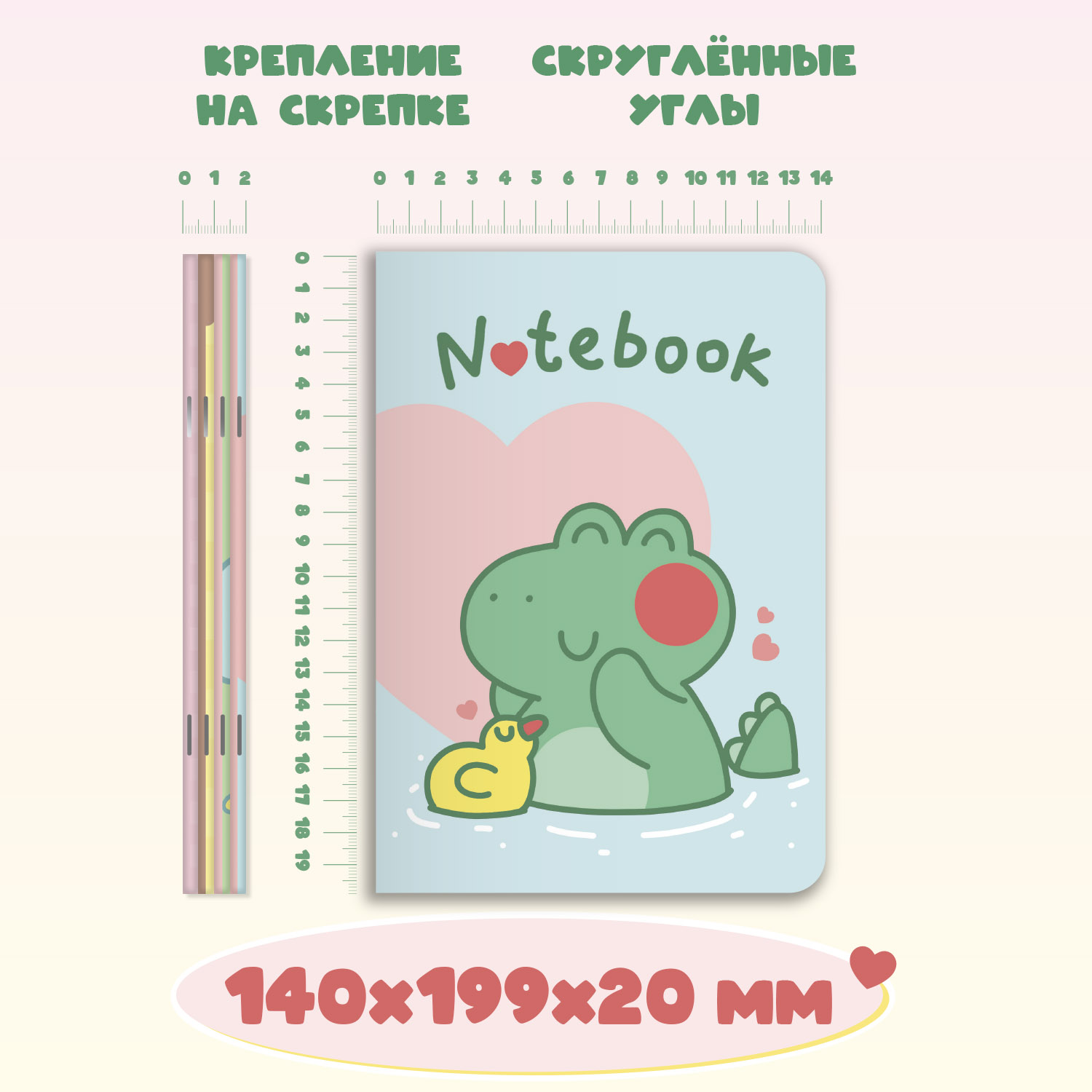 Блокнот Проф-Пресс в линию А5. 4шт K-Notebook 40 лист. - фото 5