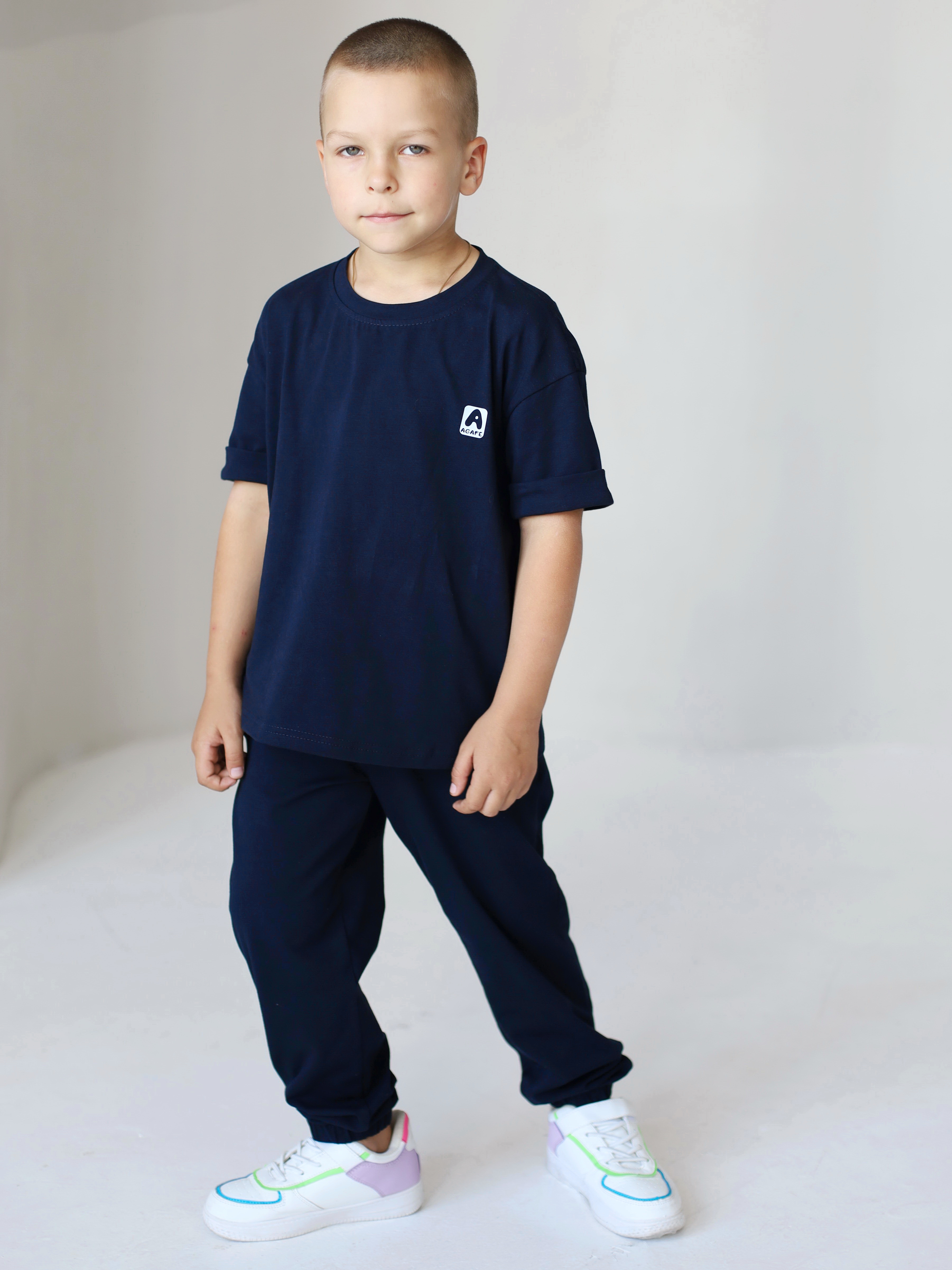 Костюм Агапэ 8017_темно-синий - фото 4