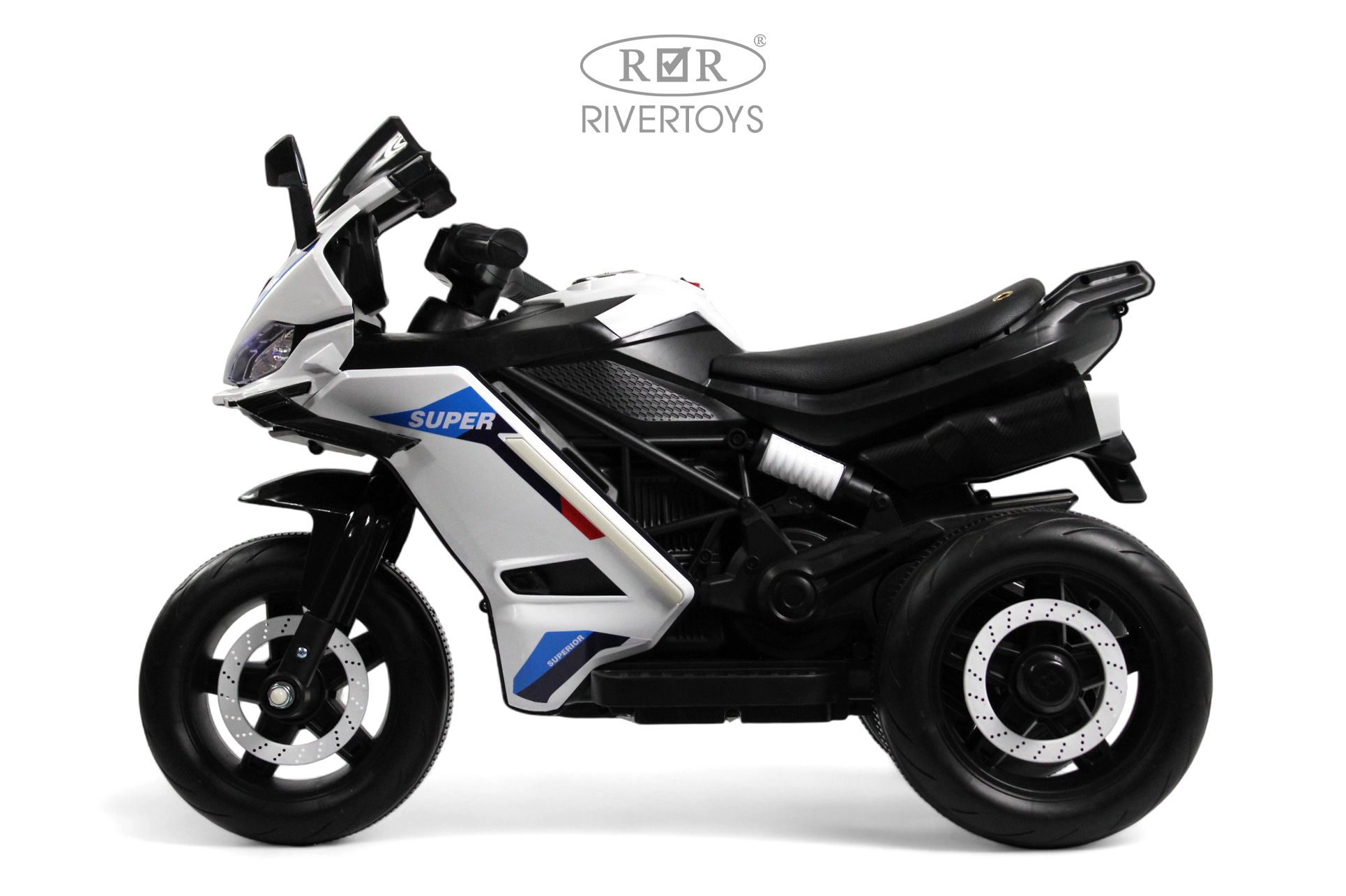 Электромобиль RIVERTOYS K002PX-A-WHITE - фото 17