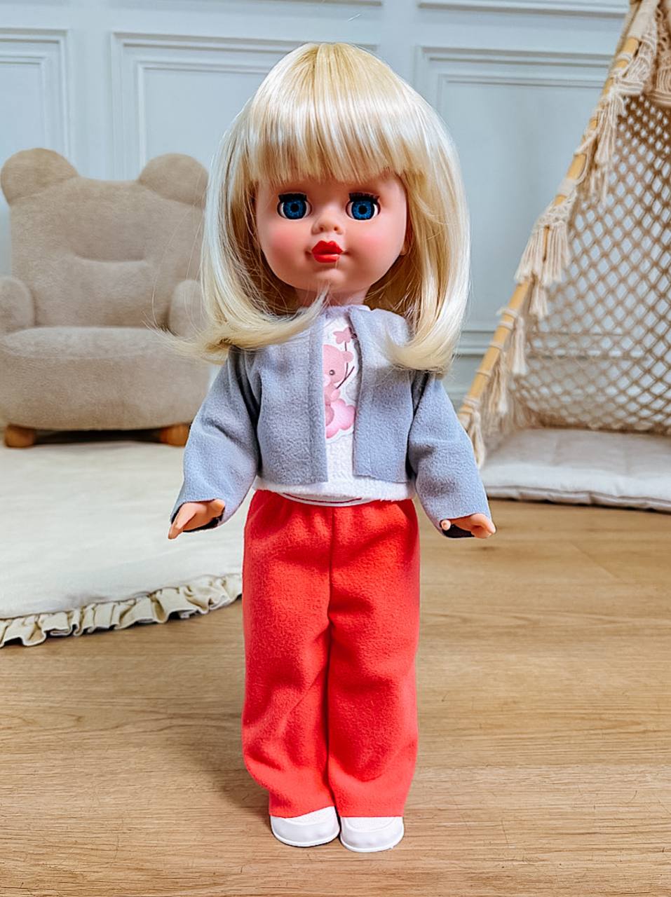 Кукла классическая СТРАНА КУКОЛ большая разговаривающая высота 40 см 25-18.3 - фото 19