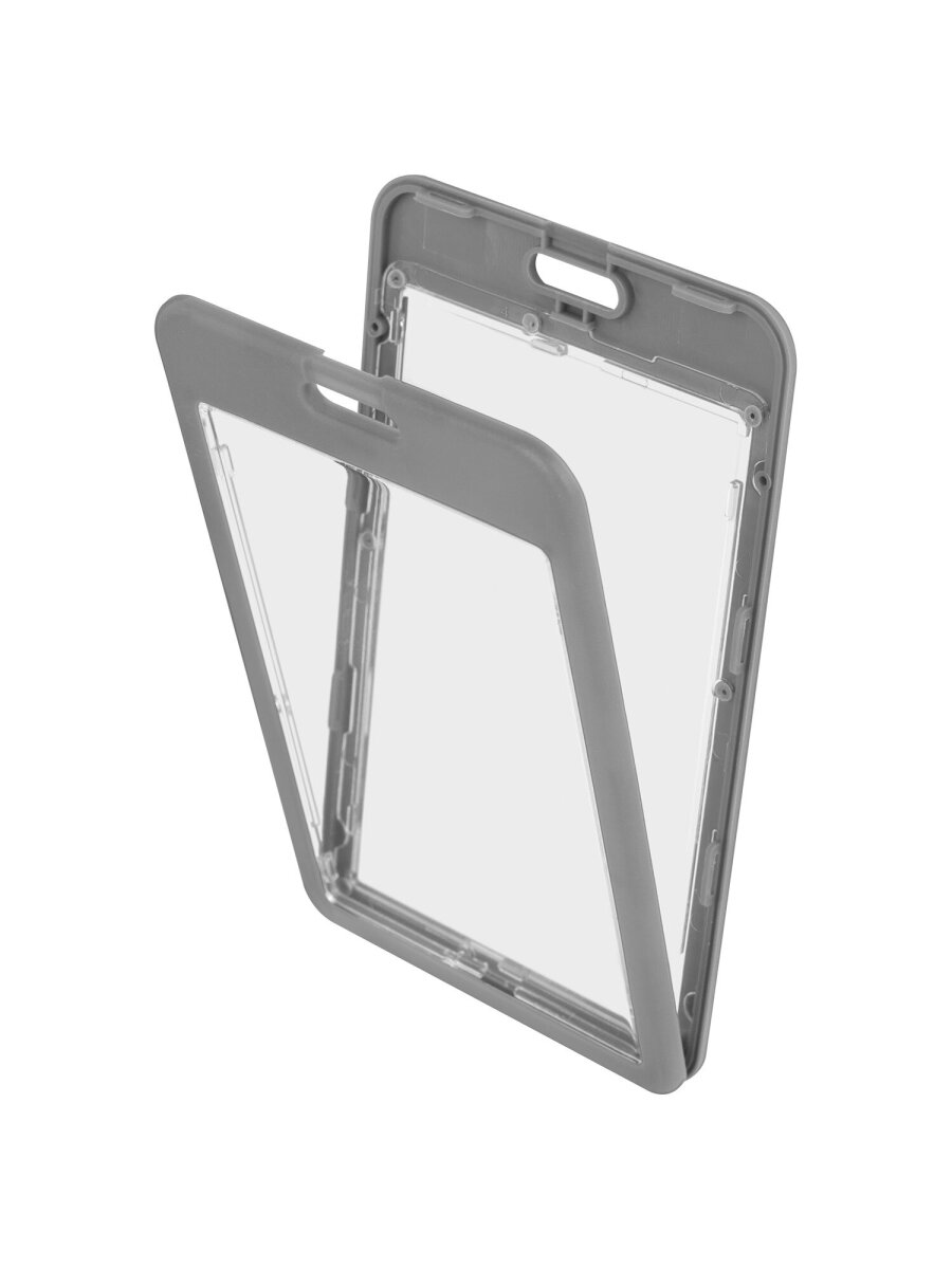 Бейдж Brauberg Серый - фото 4