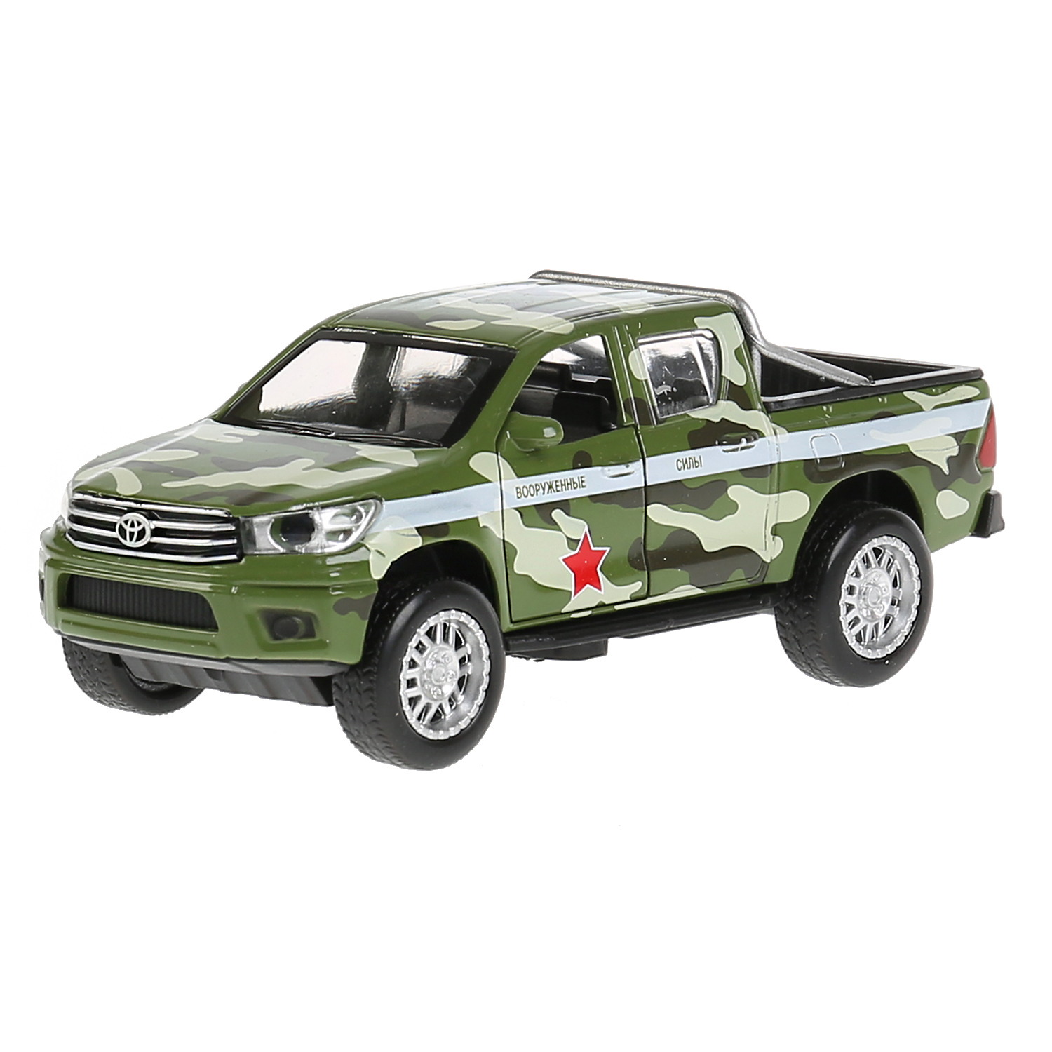 Пикап Технопарк Toyota HILUX Камуфляж 297499 - фото 1