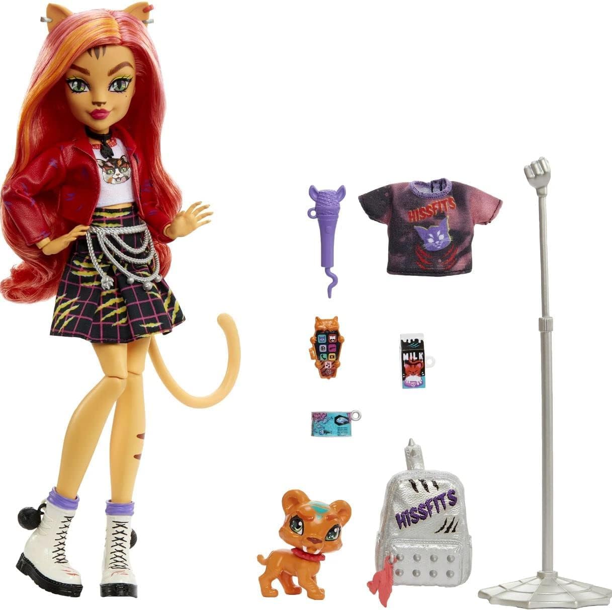 Кукла модельная Monster High Generation 3 Торали Страйп HHK57 - фото 1