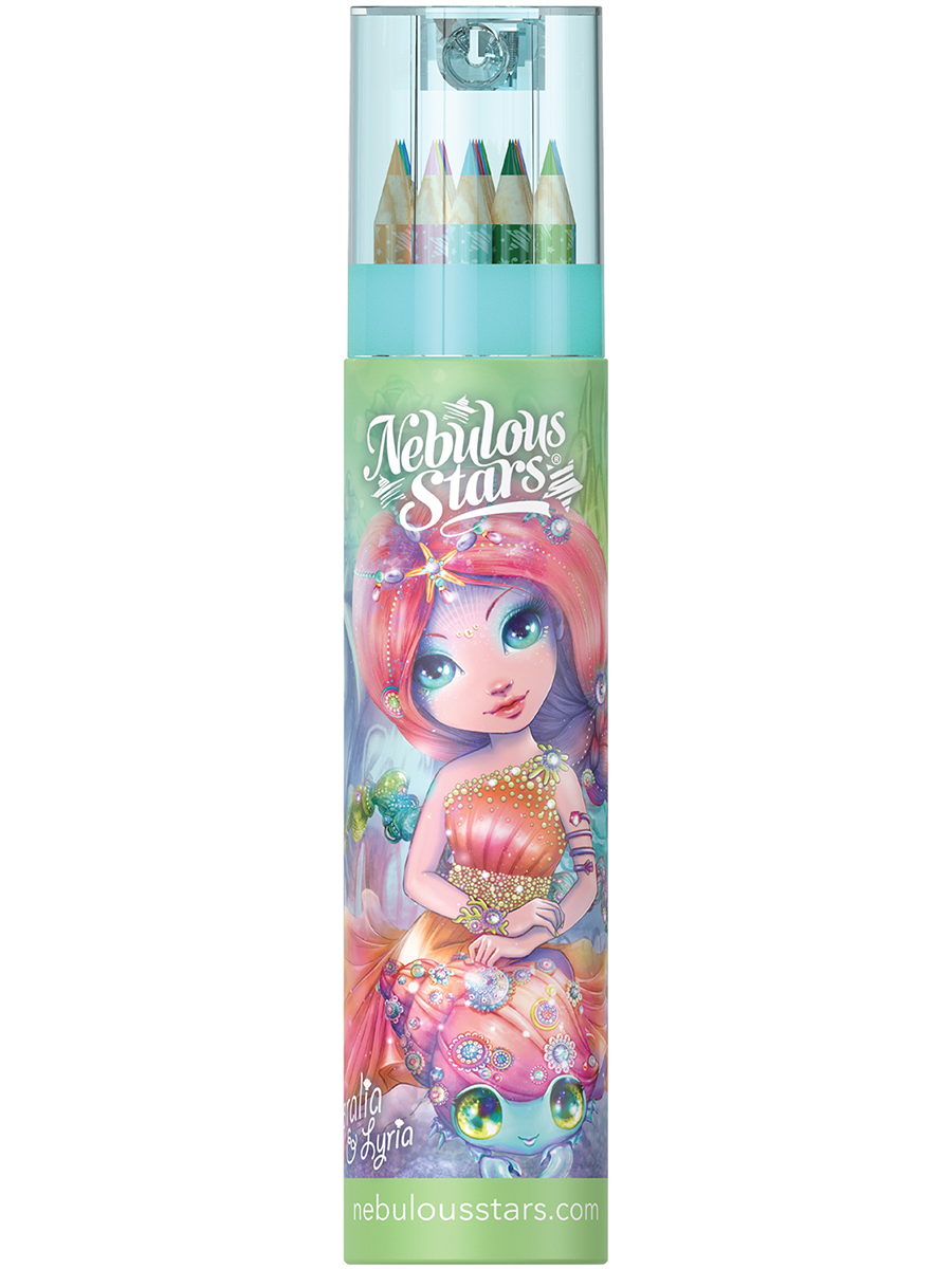 Карандаши цветные Nebulous Stars 18 шт. - фото 2
