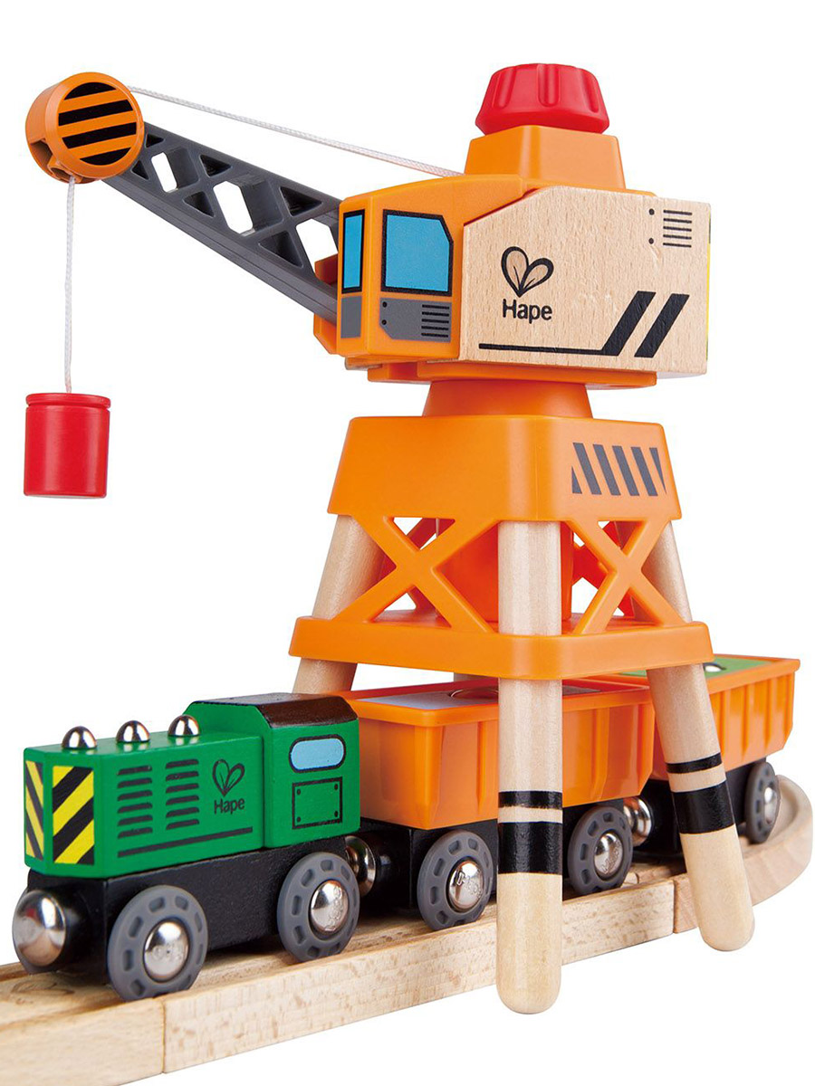 Набор железнодорожный Hape E3715_HP - фото 8