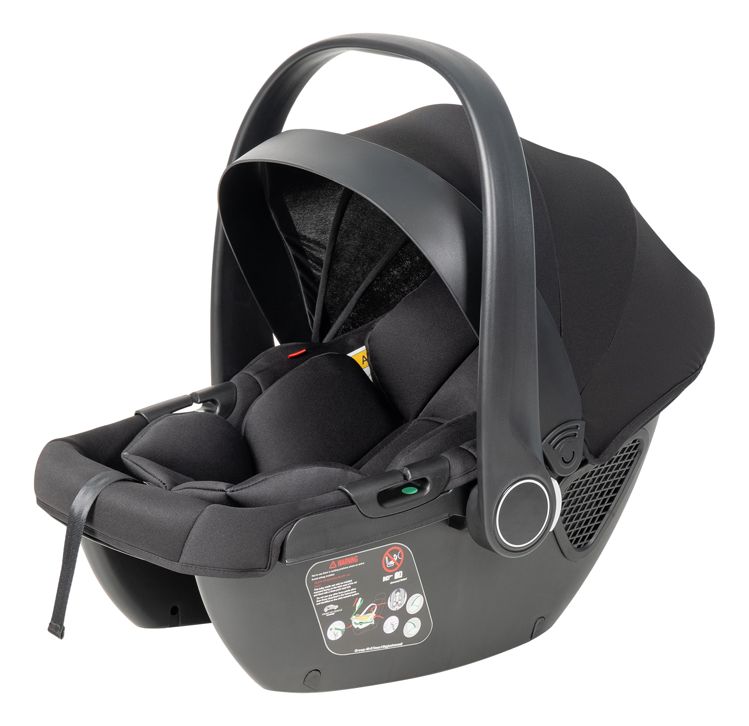 Коляска 3в1 Farfello Liberty черный - фото 29