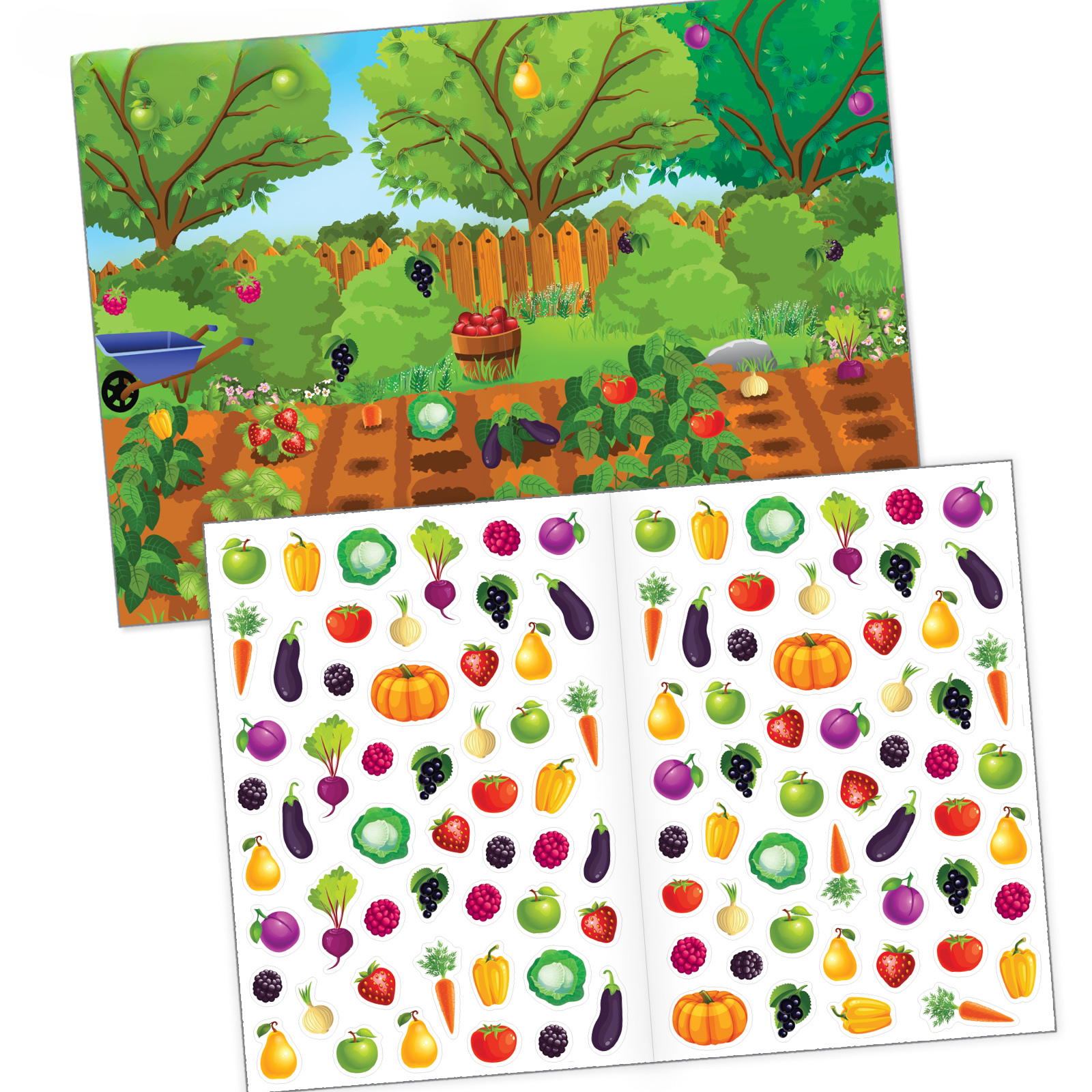 Книжное комплектное издание Буква-ленд с многоразовыми наклейками Мир вокруг меня 2 шт - фото 6