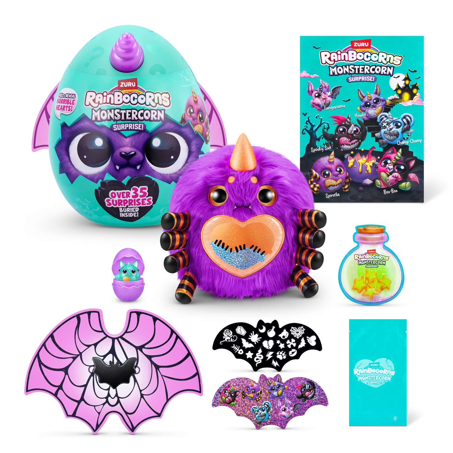 Фигурка Zuru Rainbocorns Monstercorn - фото 8