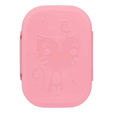 Ланчбокс Пластишка Котик 18x13x5 см 980 мл