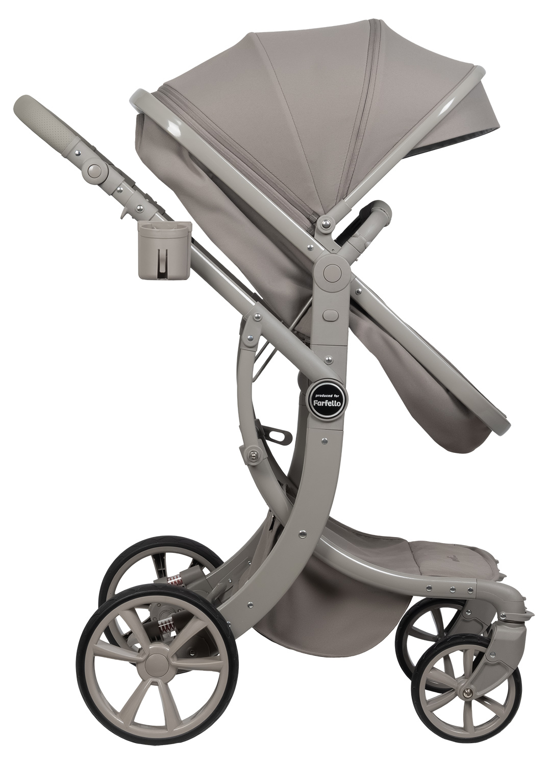 Коляска трансформер Aimile Авантюрист / Adventurer серый - фото 20