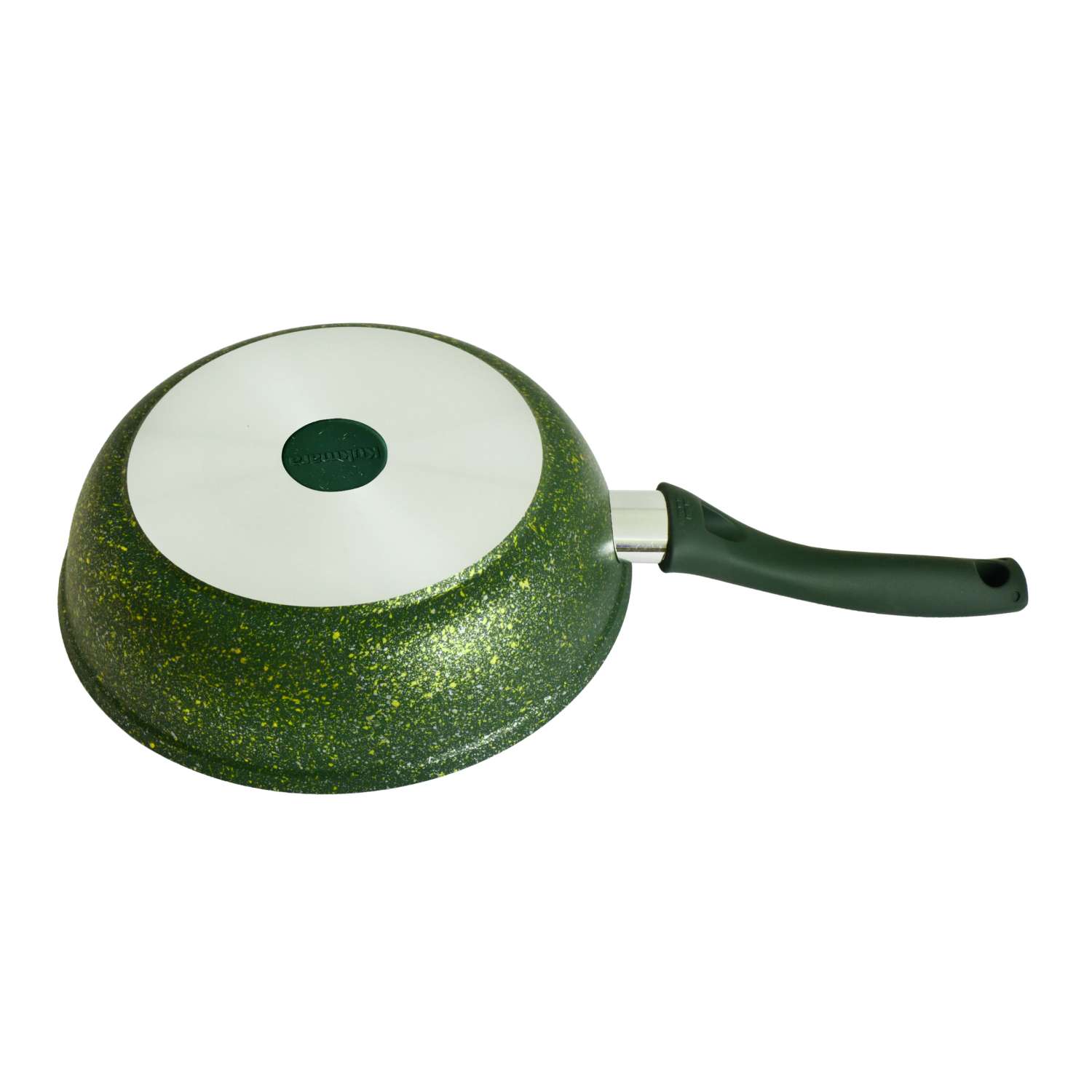 Сковорода Kukmara Trendy style Мalachite антипригарная с ручкой 22см - фото 4