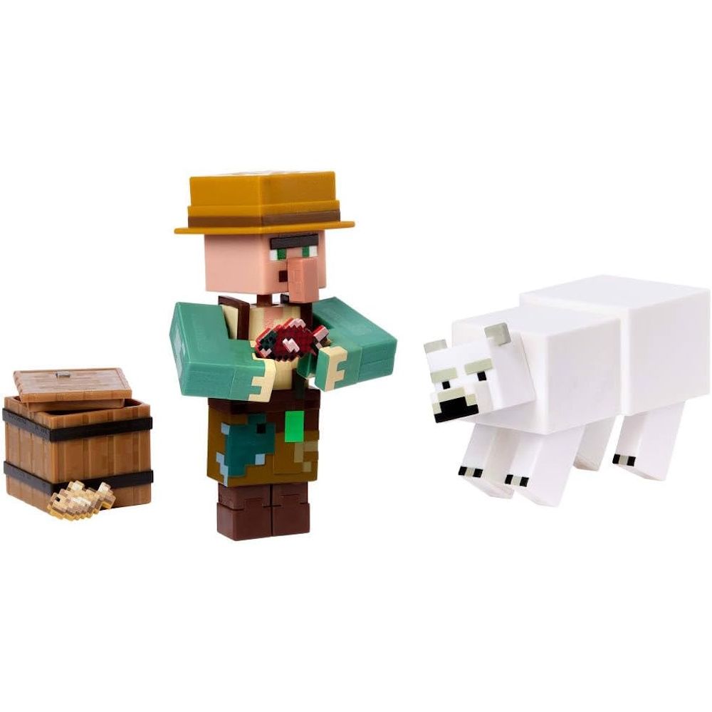 Игровой набор Minecraft Рыбак и Белый медведь - фото 9