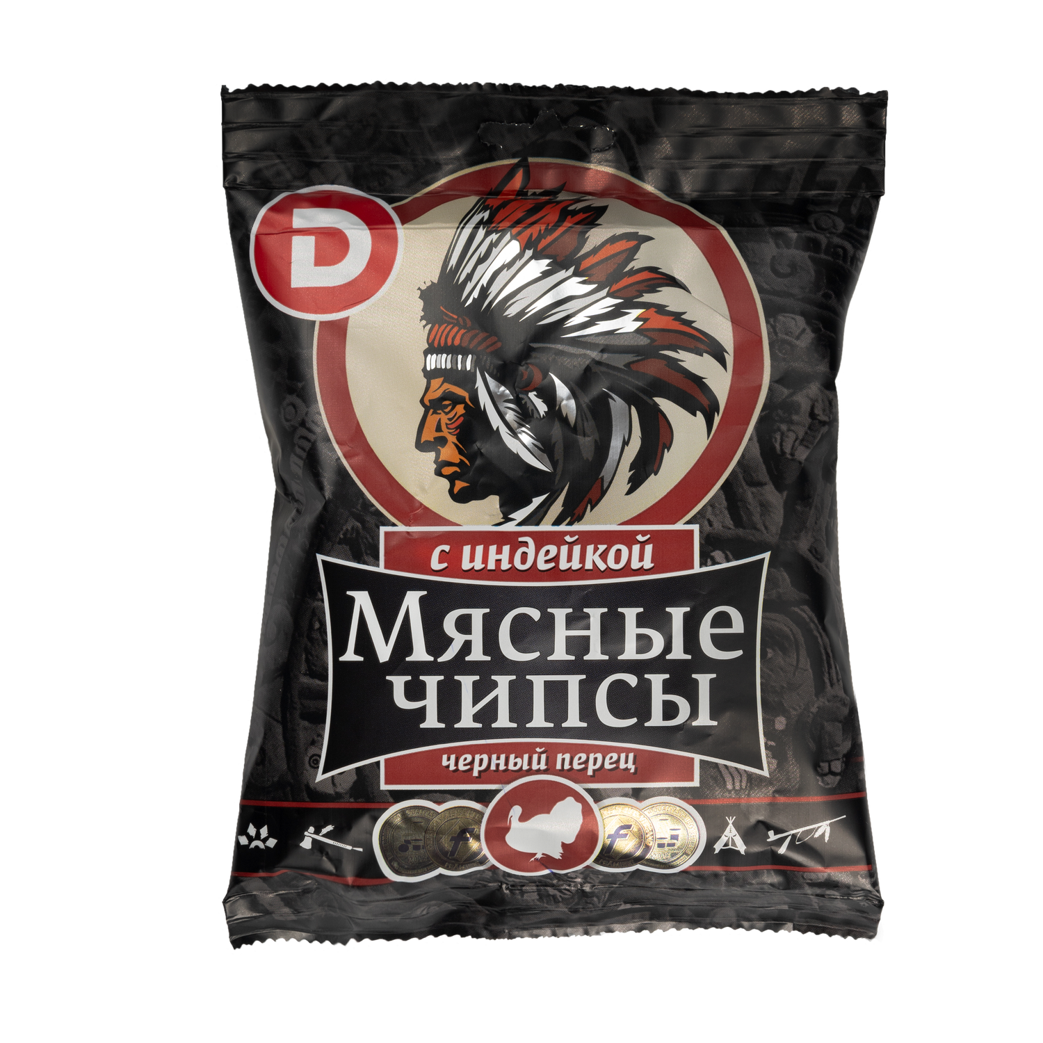 Чипсы из мяса птицы Дымов с индейкой 25г - фото 1