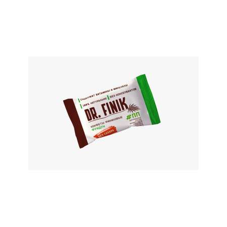 Полезные конфеты из фиников Dr.Finik Шоколадный трюфель с фундуком 300 г без сахара