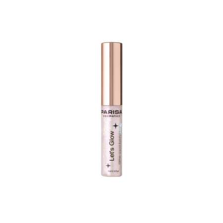 Тени жидкие для век с глиттером Parisa Cosmetics Lets Glow тон 06 sapphire EL-101