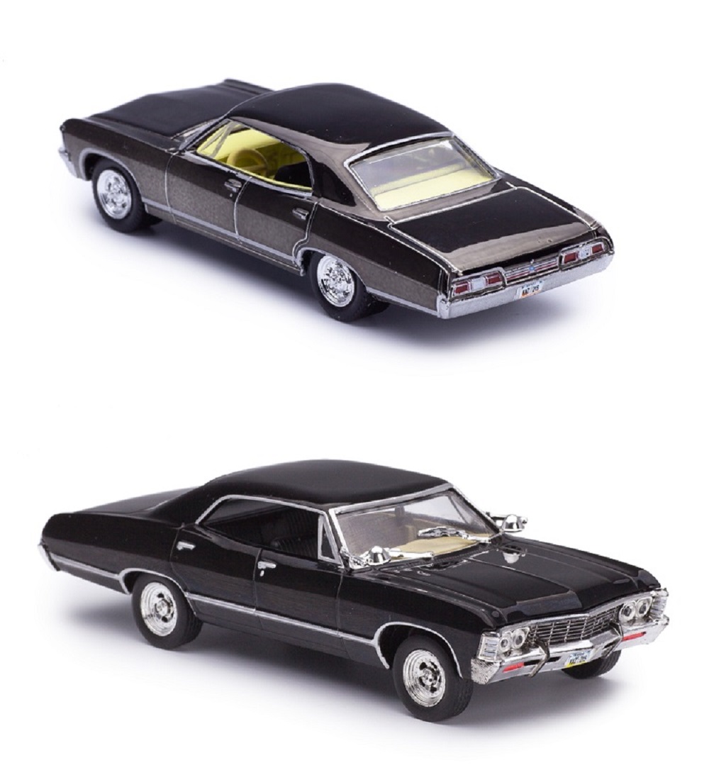Автомобиль KINSMART Chevrolet Impala 1967 1:43 черная 1:43 KT5418/4 - фото 1