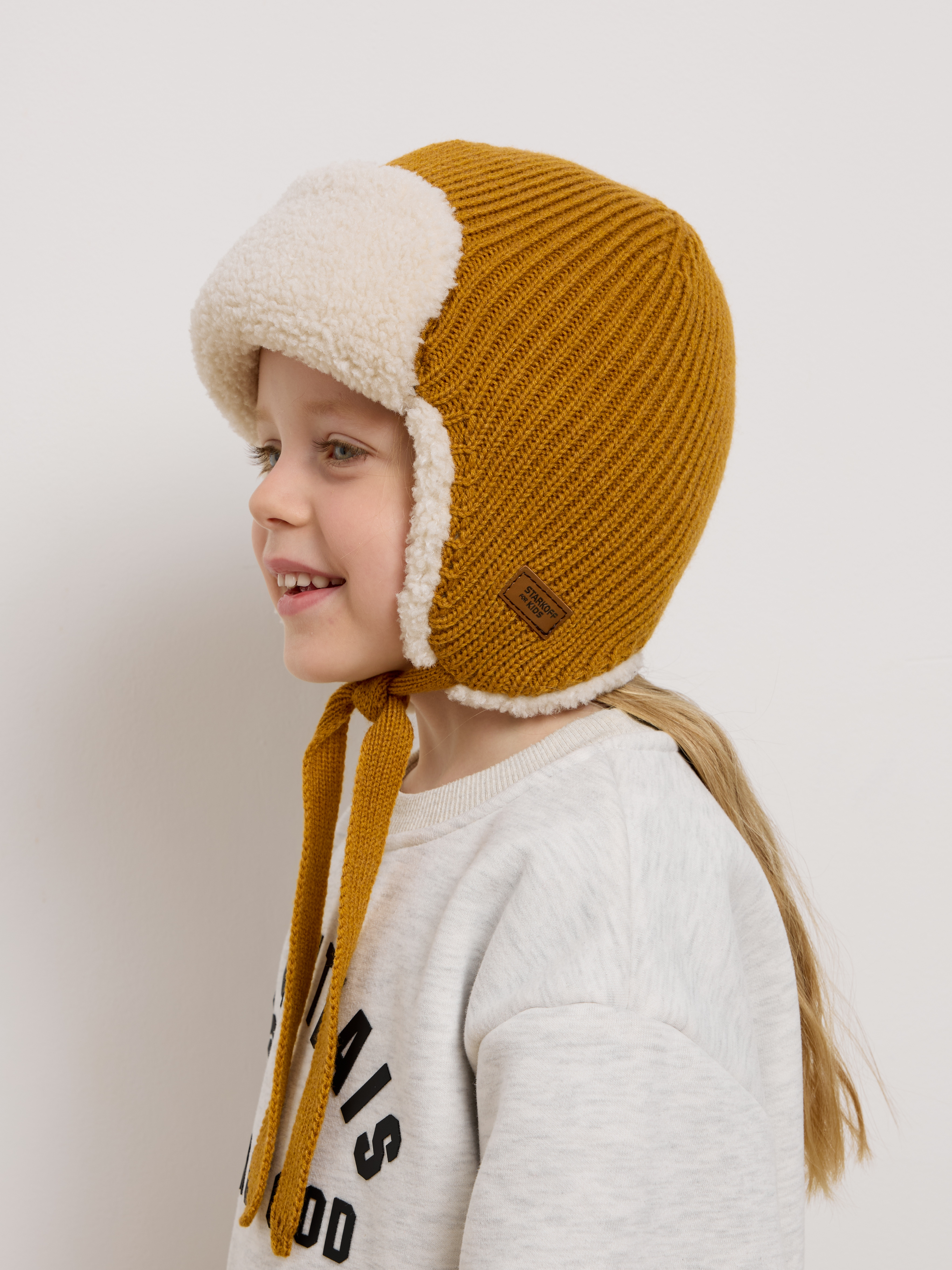 Шапка-ушанка Starkoff Kids Д301118 - фото 6