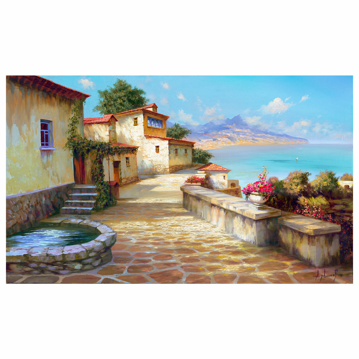 Картина по номерам Остров Сокровищ Пейзаж - фото 7