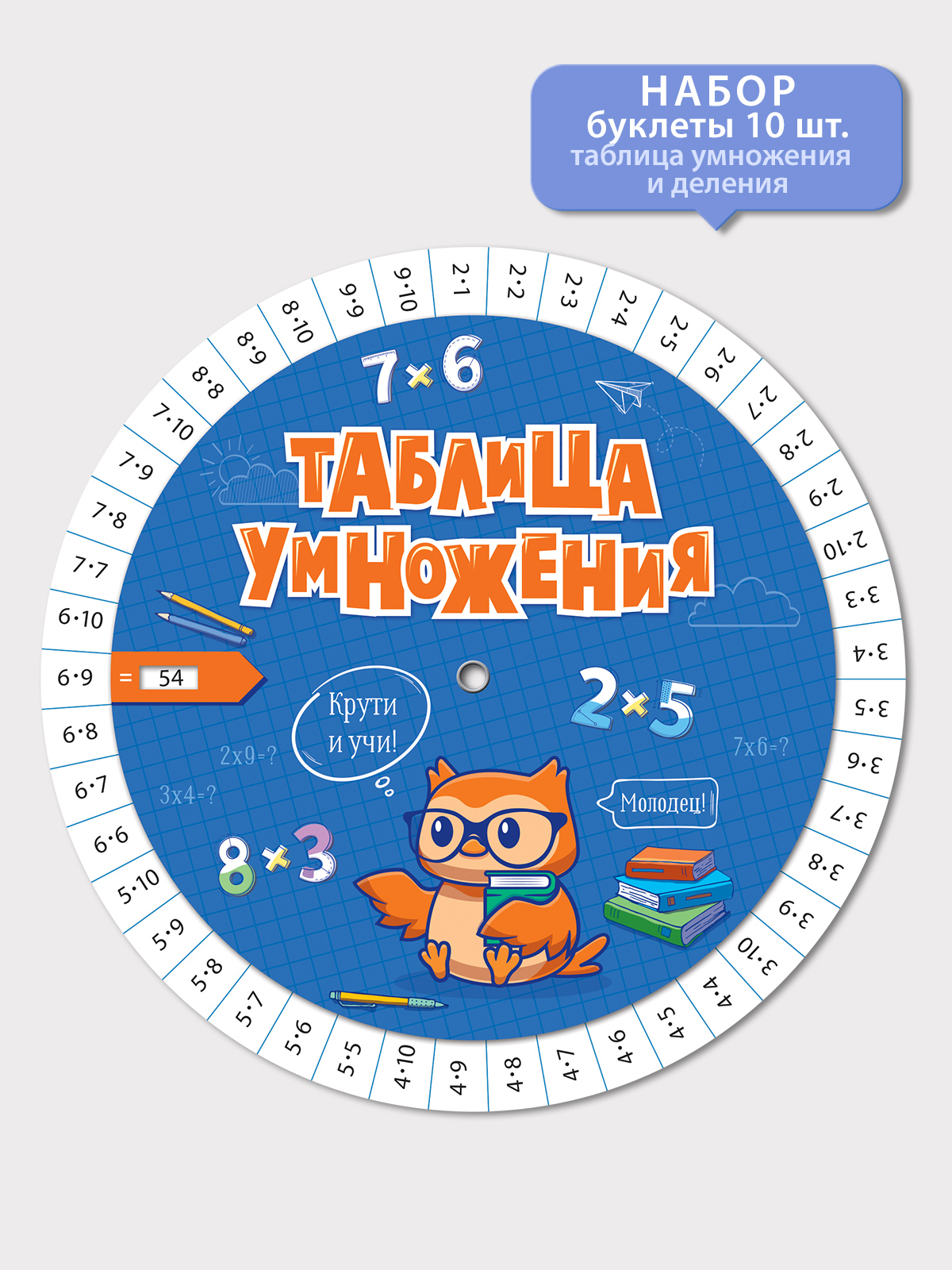 Карточки Открытая планета Таблица умножения - фото 1