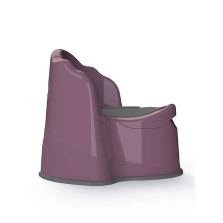 Горшок детский с крышкой Amarobaby Ergonomic фиолетовый