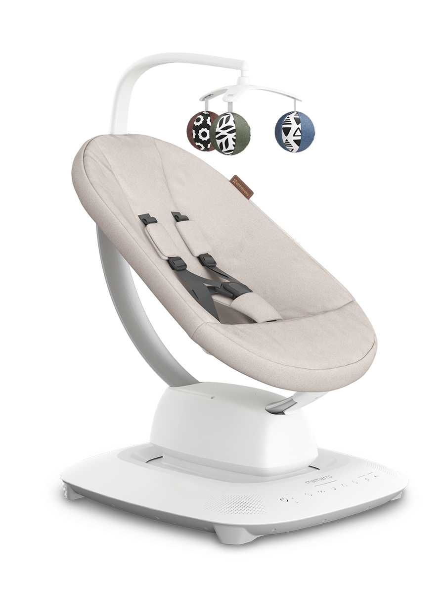 Кресло-качалка UPPAbaby Charlie - Sand Melange бежевый - фото 6