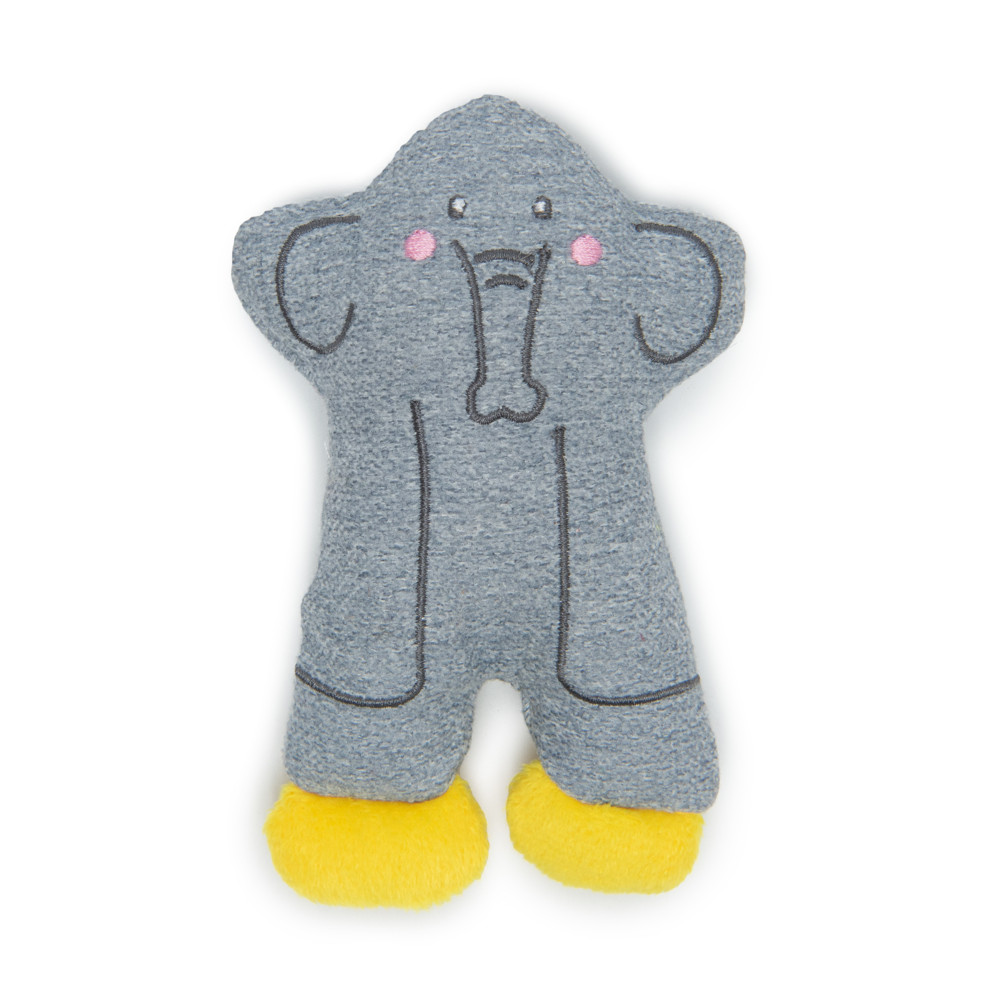 Игрушка для собак Barbaks Слон мягкий 14.2*9 см - фото 1