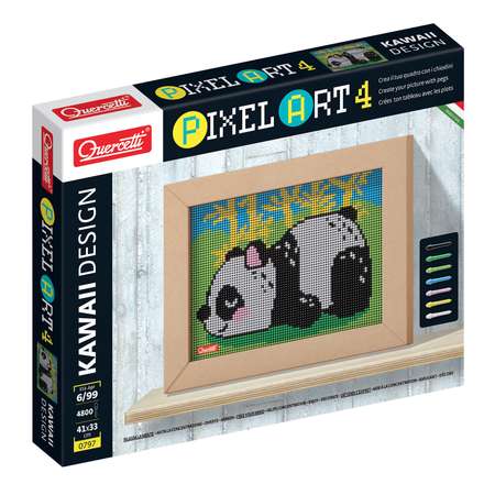 Мозаика QUERCETTI Pixel Art Kawaii Панда