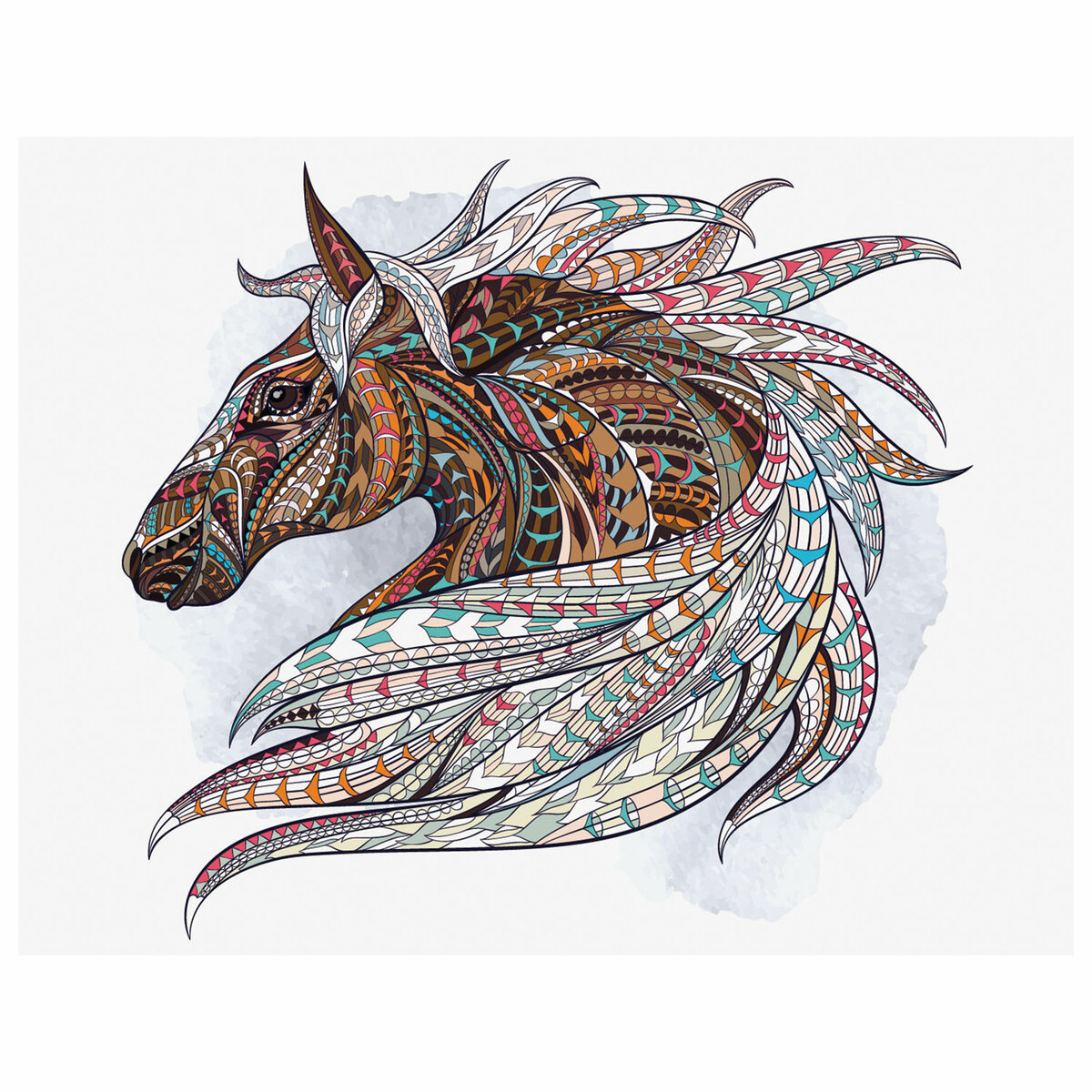 Картина по номерам Остров Сокровищ Восточный Конь - фото 1