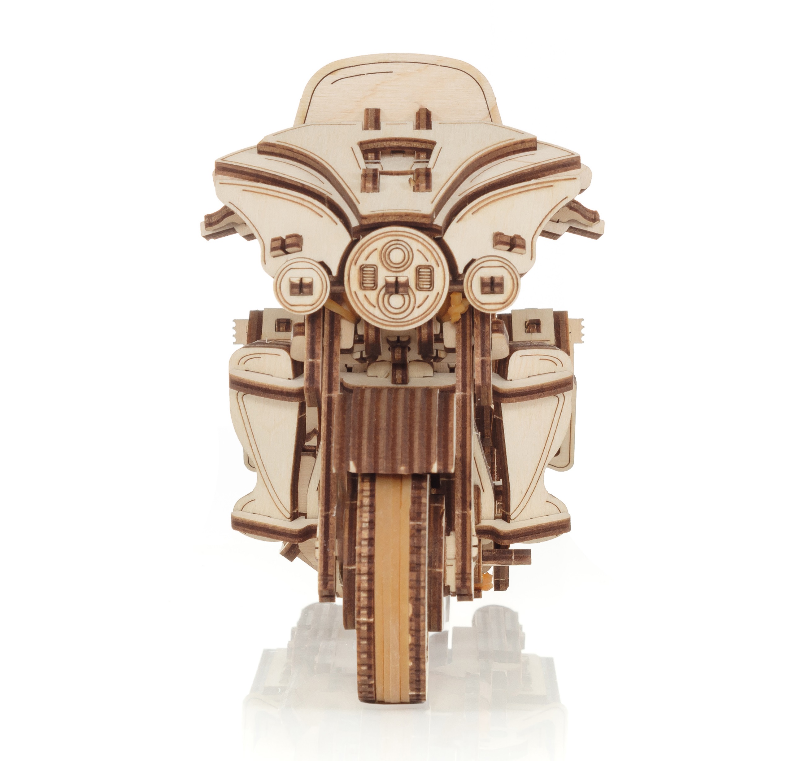 Конструктор Eco Wood Art Мотоцикл Байк деревянный - фото 9
