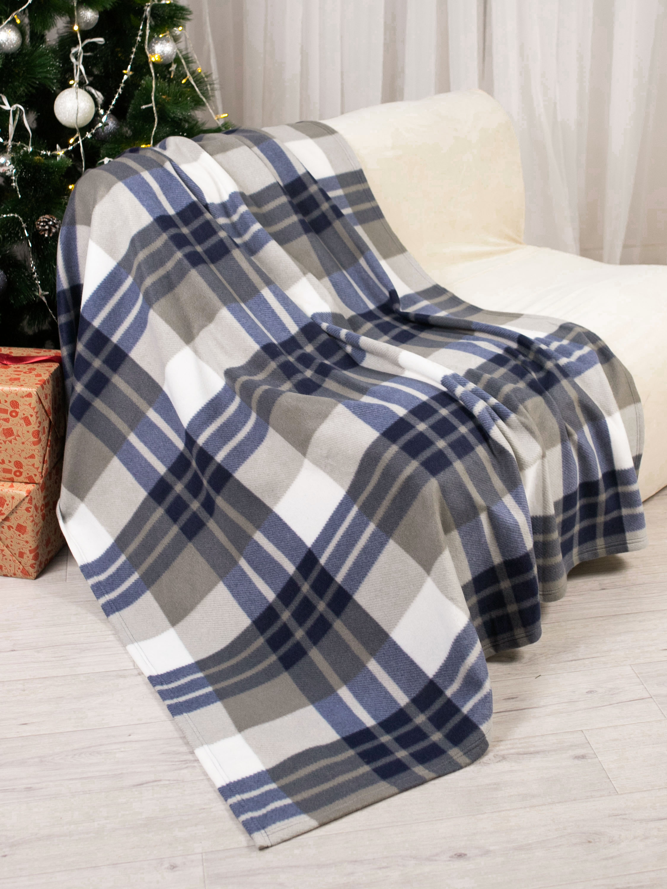 Плед Wellness WP152-Милфорд 150 x 200 см флис - фото 9