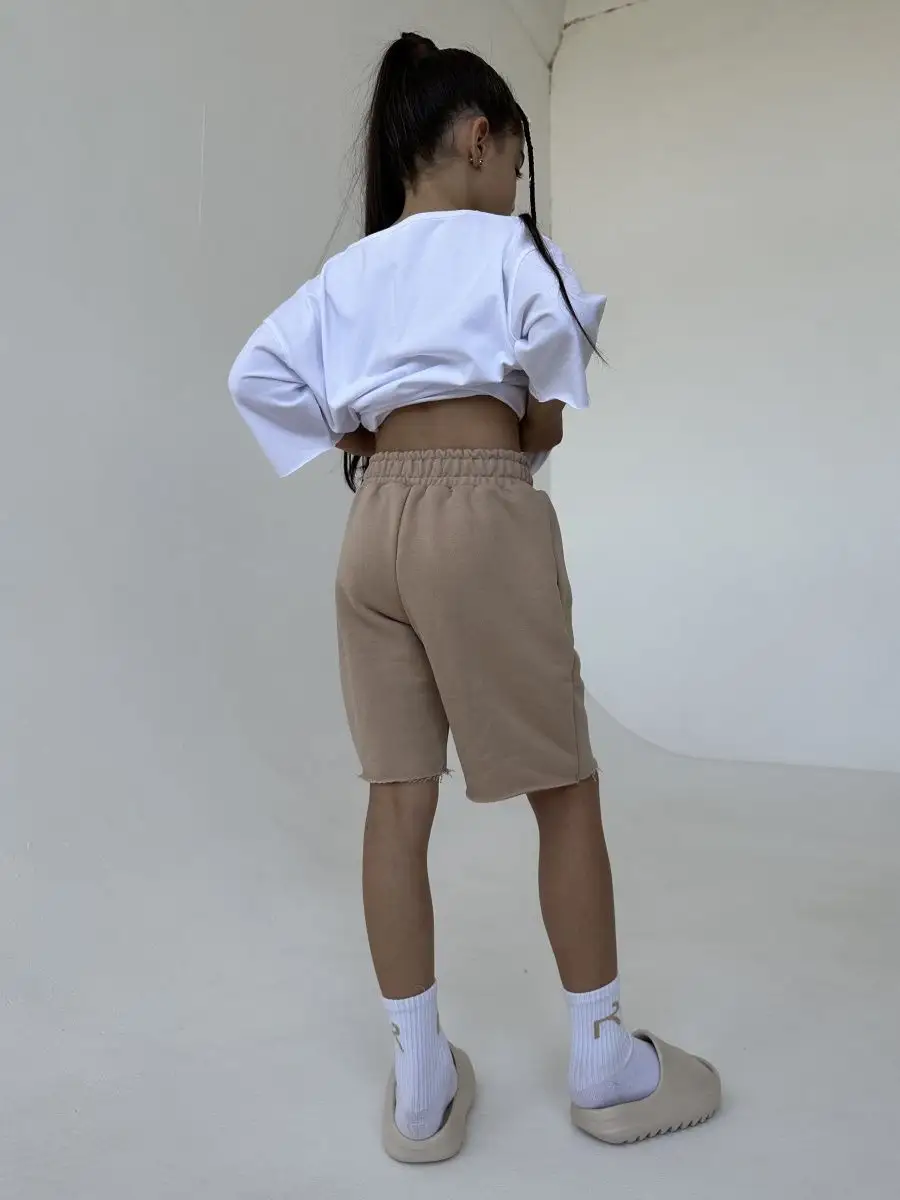 Шорты ROOMY ESSENCE COMFYshorts/beige - фото 9