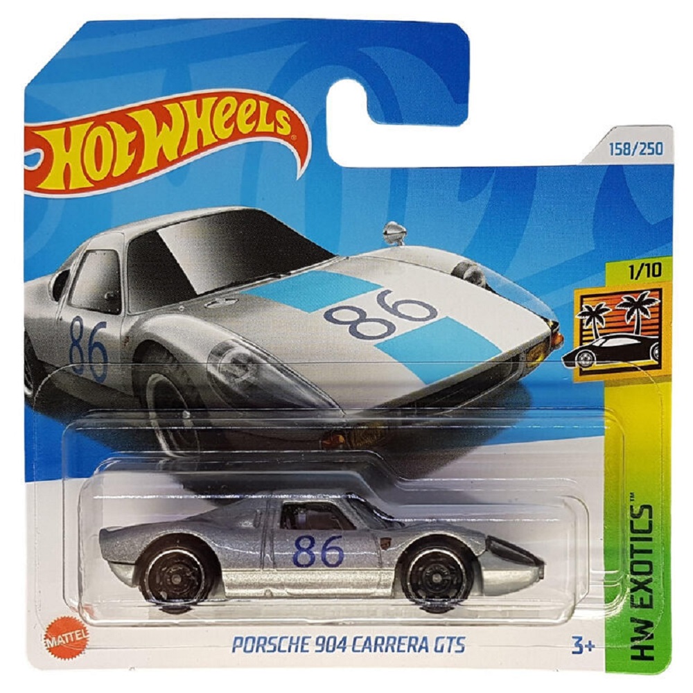 Автомобиль Hot Wheels Porsche Porsche 904 Carrera gts 1:64 68935 - фото 1