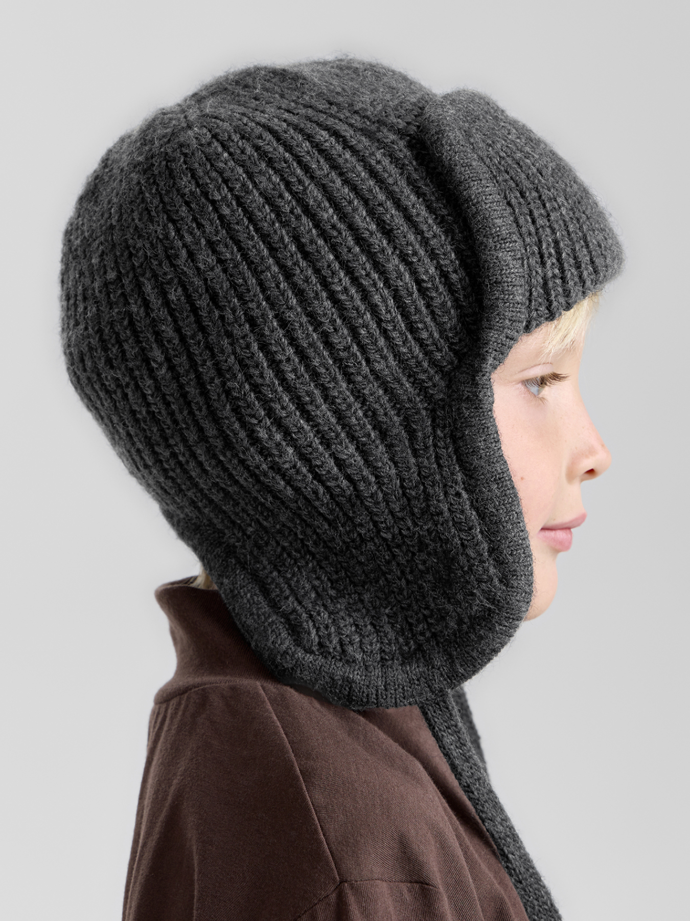 Шапка-ушанка Happy Baby 88537-0_graphite - фото 5