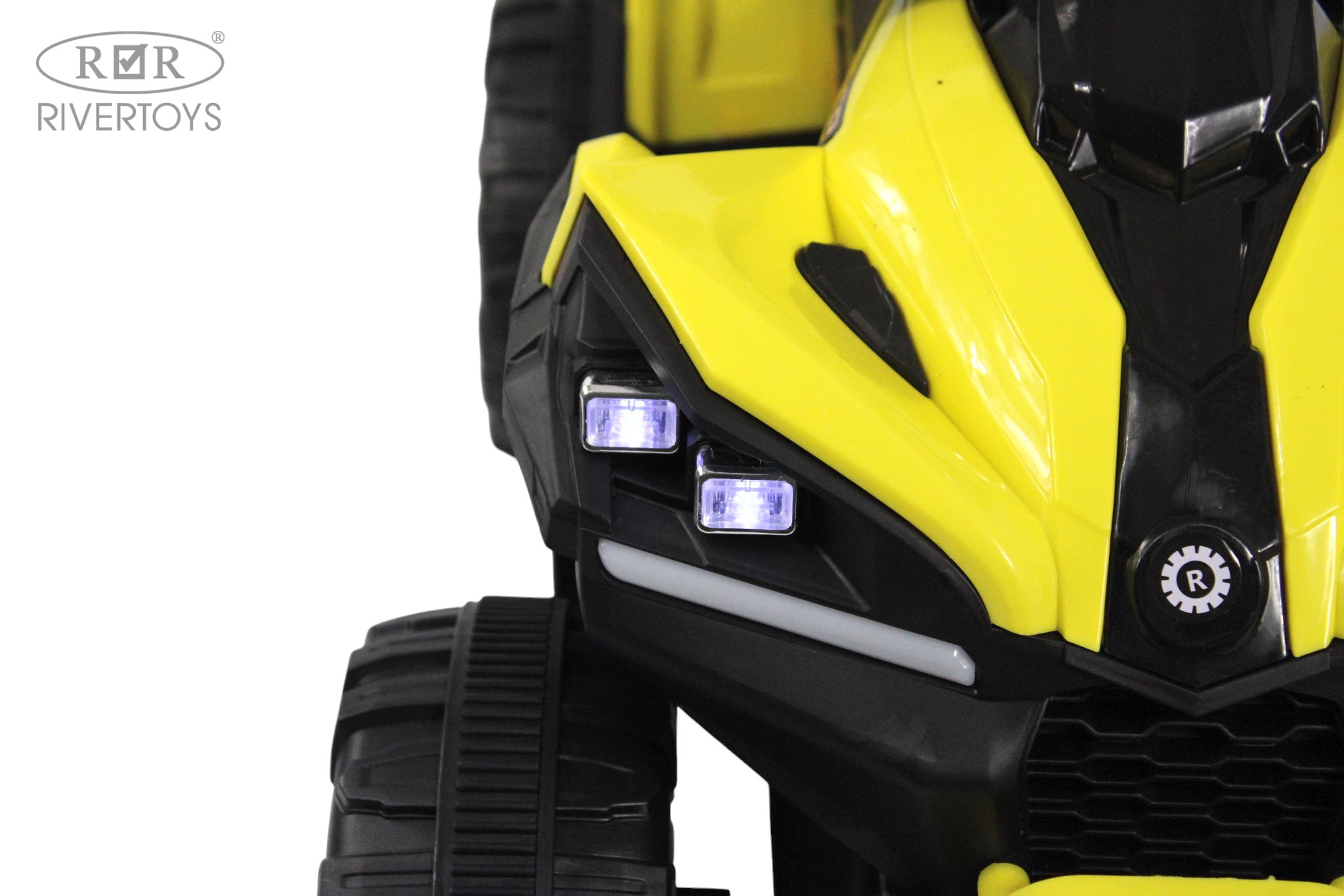 Электромобиль RIVERTOYS F003FF Yellow - фото 5