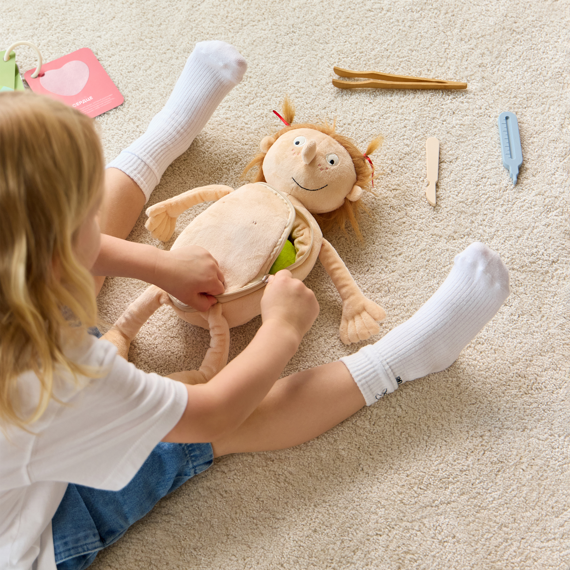 Мягкая игрушка Happy Baby кукла - фото 5