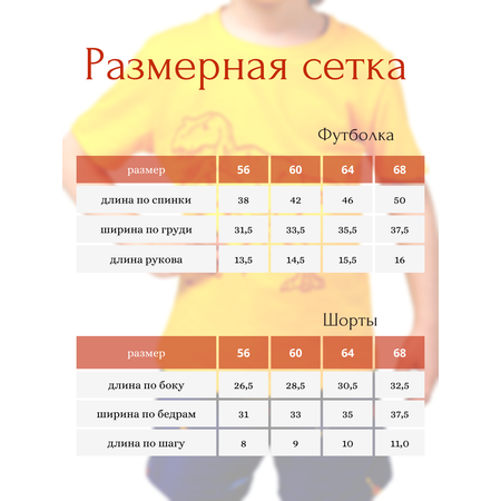 Футболка и шорты YOULALA