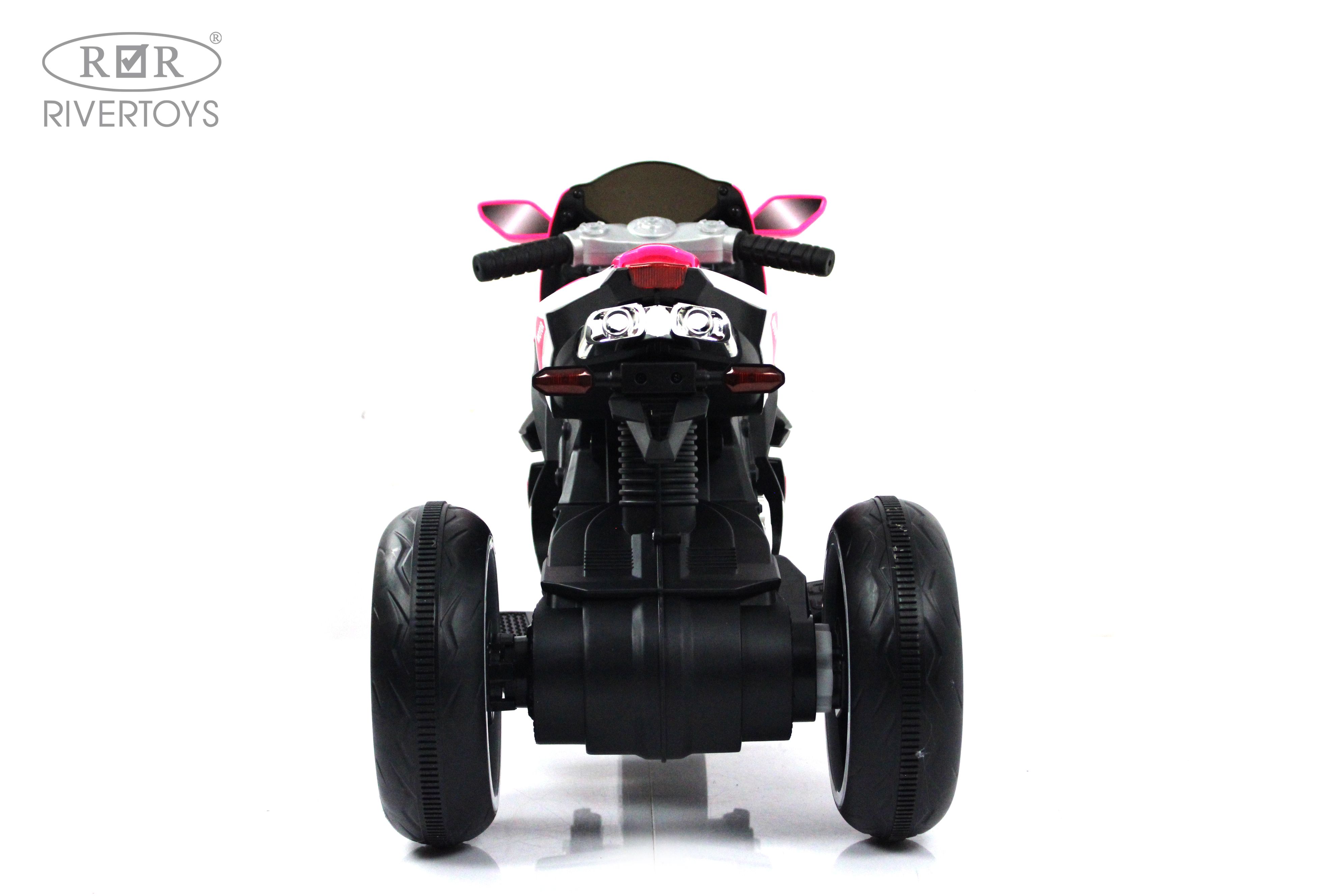 Электромобиль RIVERTOYS K222AM-PINK - фото 19