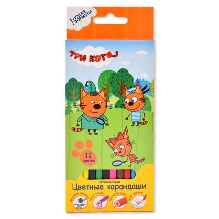 Карандаши цветные Kinderline 12 шт.