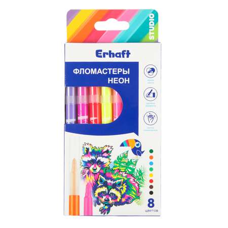 Фломастеры Erhaft 8 цв.