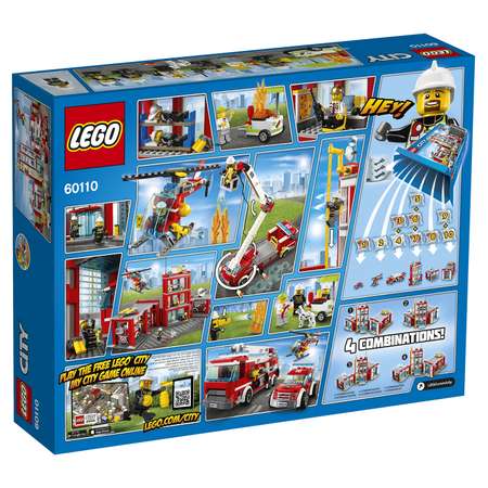 Конструктор LEGO City блочный